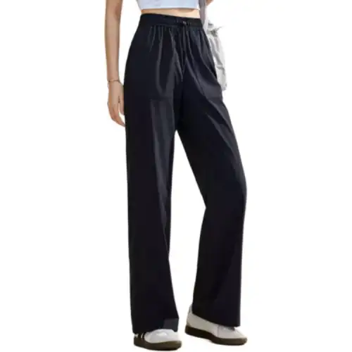 Anta Sports Life Collection Knitted Sweatpants Women's Basic Black