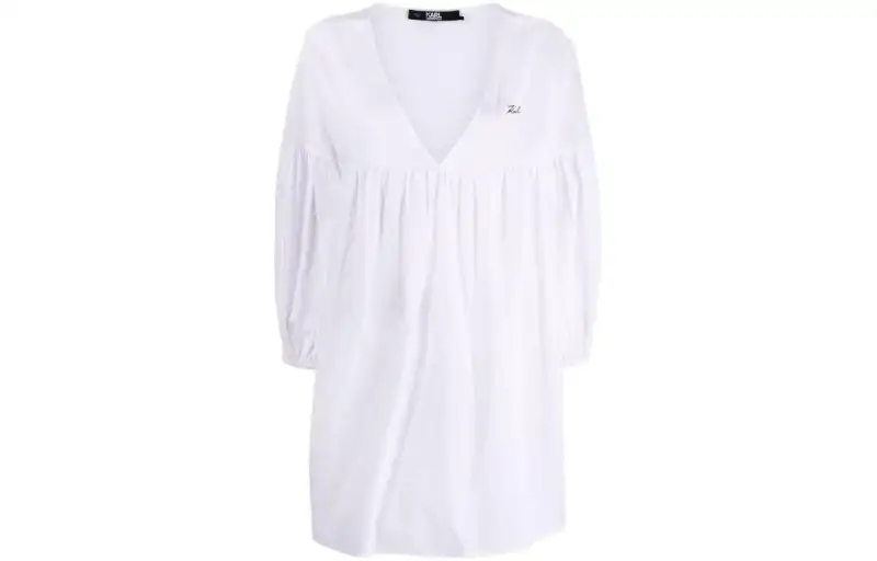 【Previous Season】Karl Dna cotton beach dress