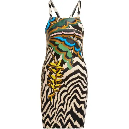 Adidas Originals Adidas X Farm Rio 3-Stripes Mini Dress