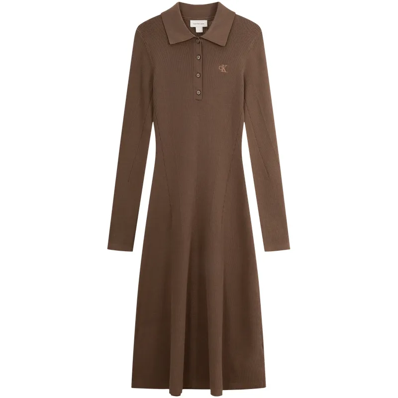 CALVIN KLEIN Long Sleeved Dress Women's