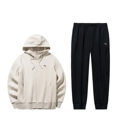 Anta Variety Training Collection Casual Suit Women's Chalk/Basic Black