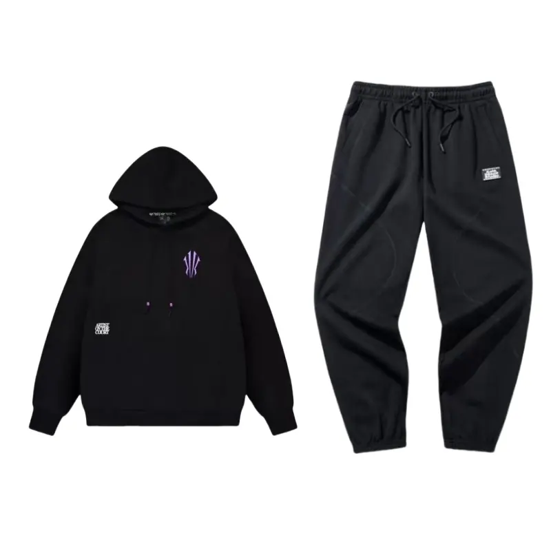 Anta Sweatshirt Set Women's Black