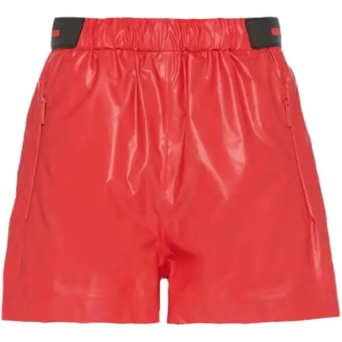 Prada logo-detail shorts