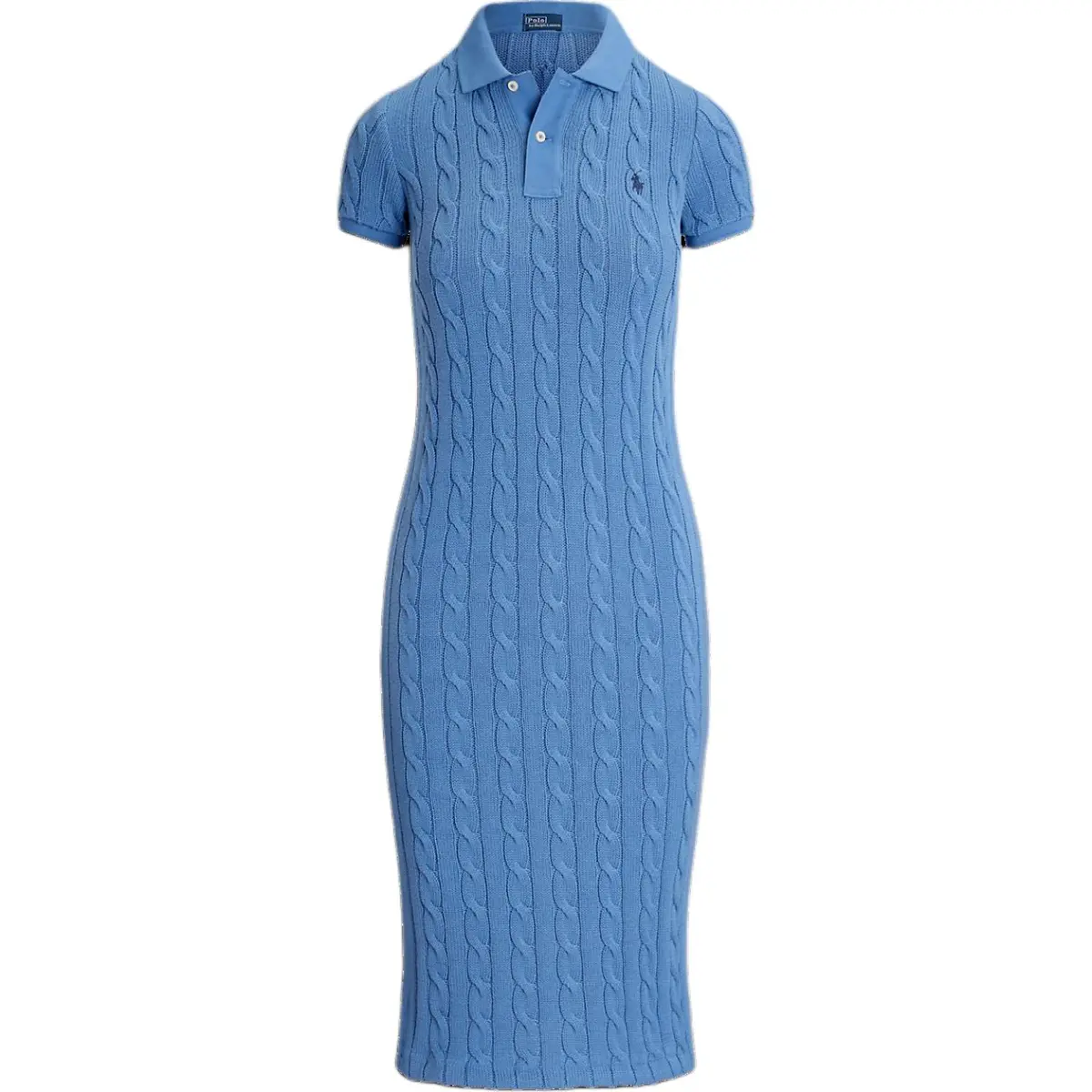 Polo Ralph Lauren Short Sleeved Dress Women's Blue