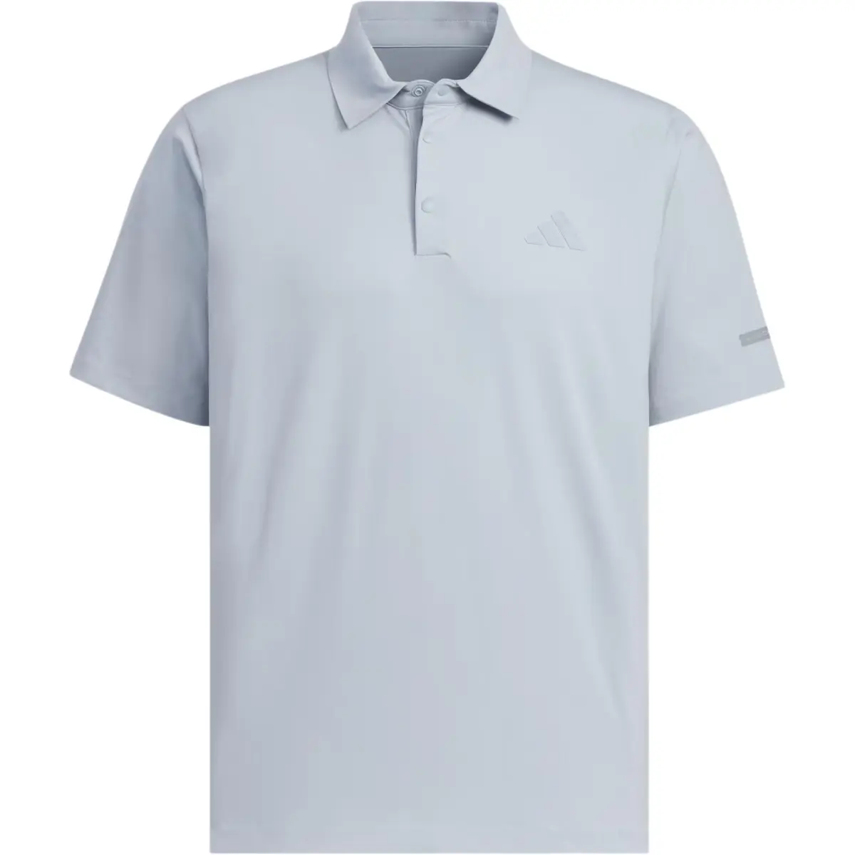 Adidas Polo Shirt Men's Silver Gray