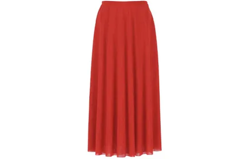 Balenciaga High Waisted Midi Skirt