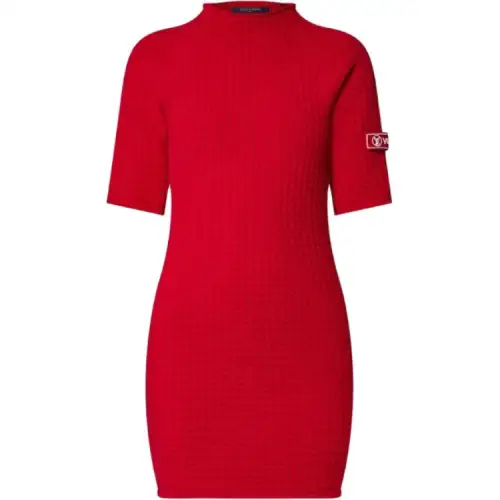 LOUIS VUITTON Waffle Knit Dress