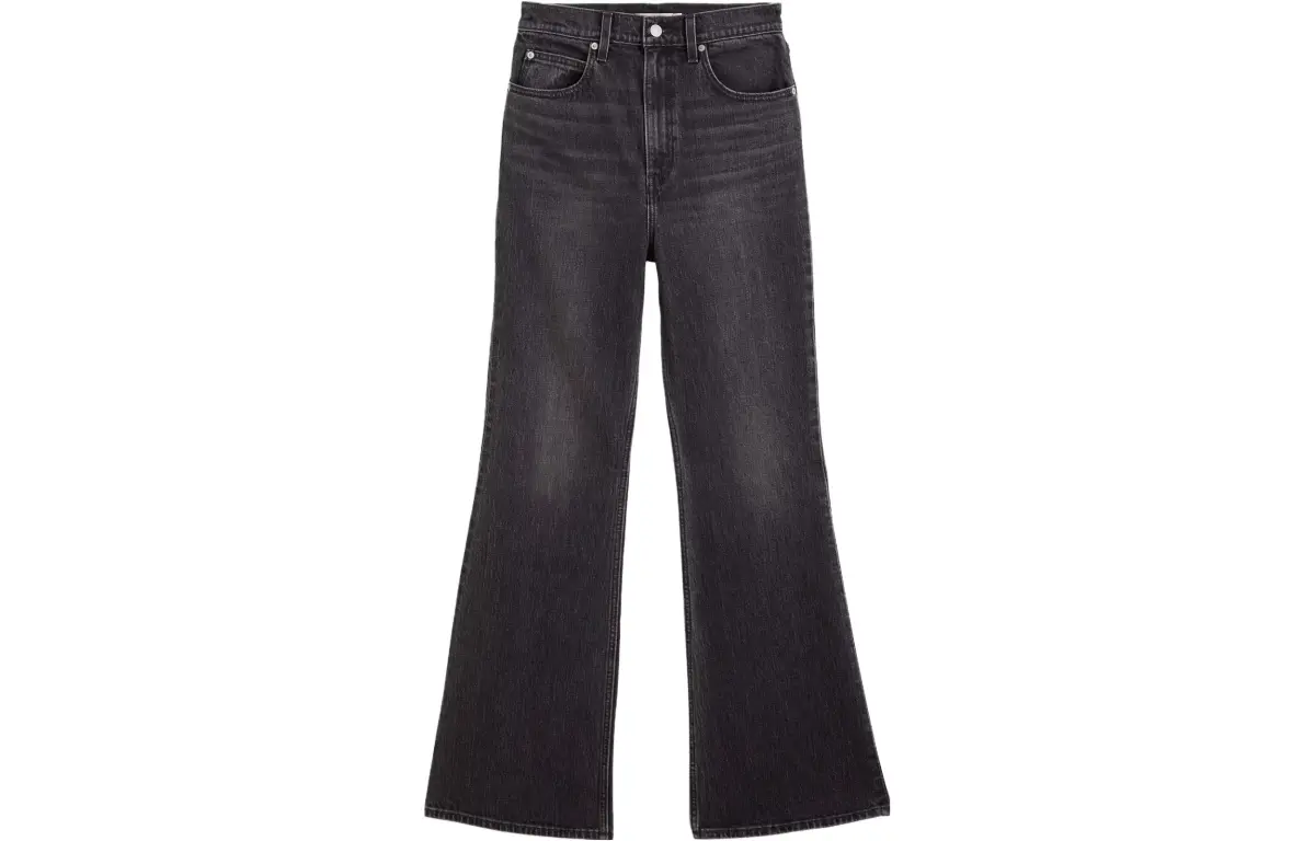 Levi's Jeans Women's Black Moderate Flared Pants