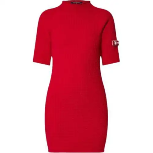 LOUIS VUITTON Waffle Knit Dress