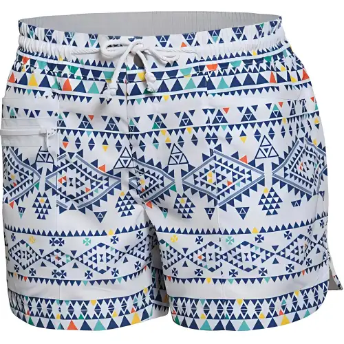 Li Ning Casual Shorts Women's Basic White Dandelion Yellow