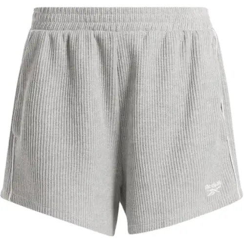 Reebok IE Waffle Short Casual Shorts Women's Medium Gray Heather