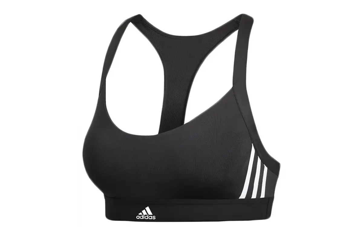 adidas ALL ME 3-STRIPES BRA Black