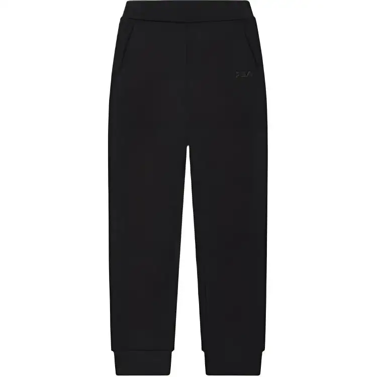 FILA SS25 HERITAGE Collection, Casual Versatile Comfortable Soft Fleece Lined Lace Up Knitted Sweatpants Women's