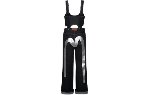 EVISU Jumpsuits Women's Denim Blue Jumpsuit