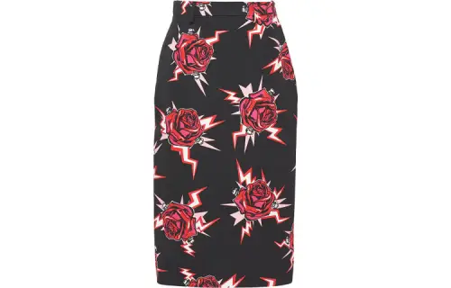 PRADA FW19 Casual Long Skirt Women's Black