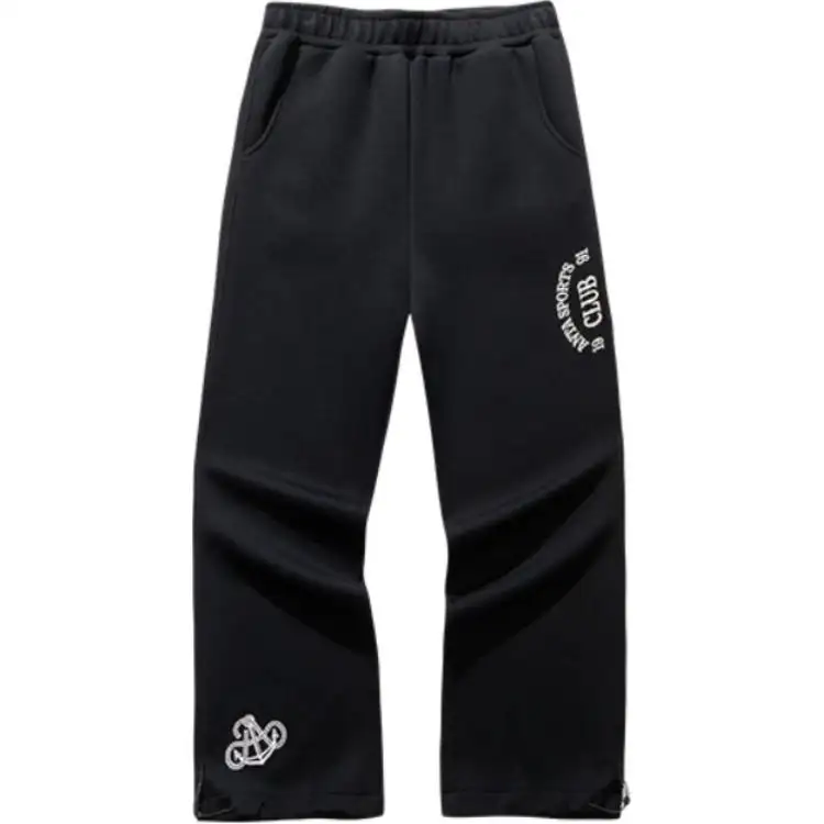 Anta Life Collection Knitted Sweatpants Women's Basic Black