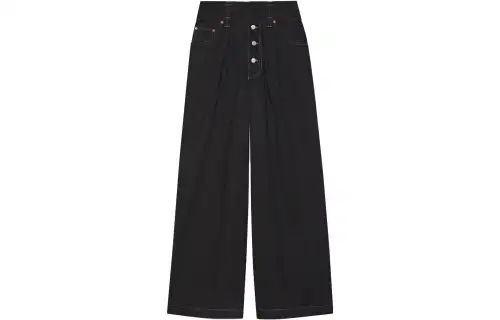 GUCCI Oversize Denim Pant Black Denim