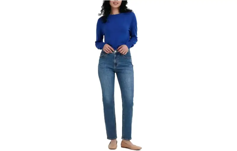 UNIQLO Jeans Women's Blue Moderate Other