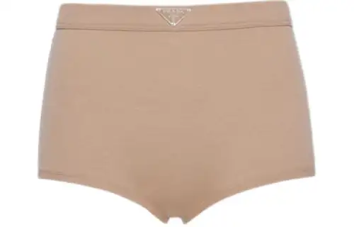 PRADA SS24 Casual Shorts Women's Khaki