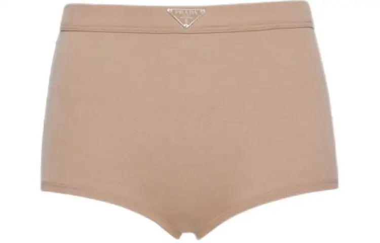 PRADA SS24 Casual Shorts Women's Khaki