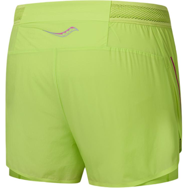 Saucony Sports Shorts Women’s New Grain Green