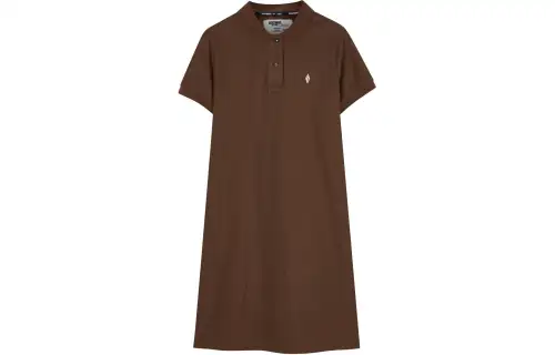 Skechers Short Sleeved Dress Women's Potted Brown