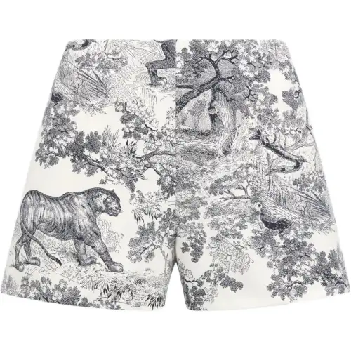 DIOR Dioriviera Casual Shorts Women's White