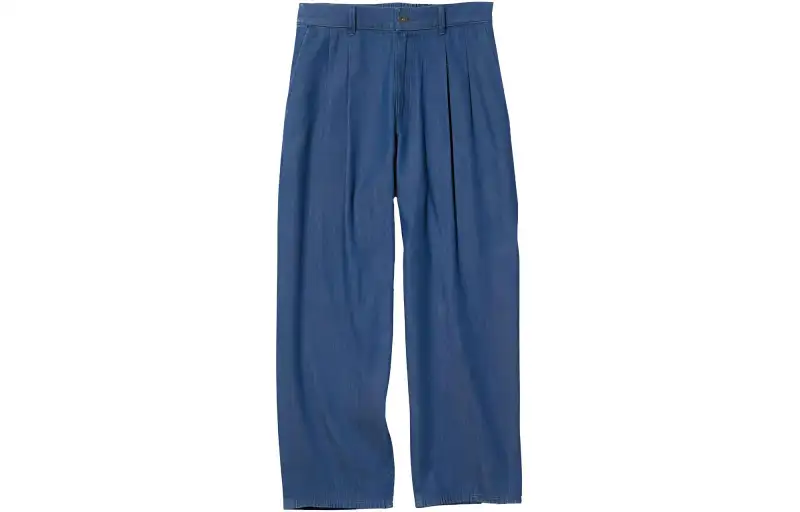 UNIQLO Jeans Women's Sea Blue Moderate Straight Fit Pants