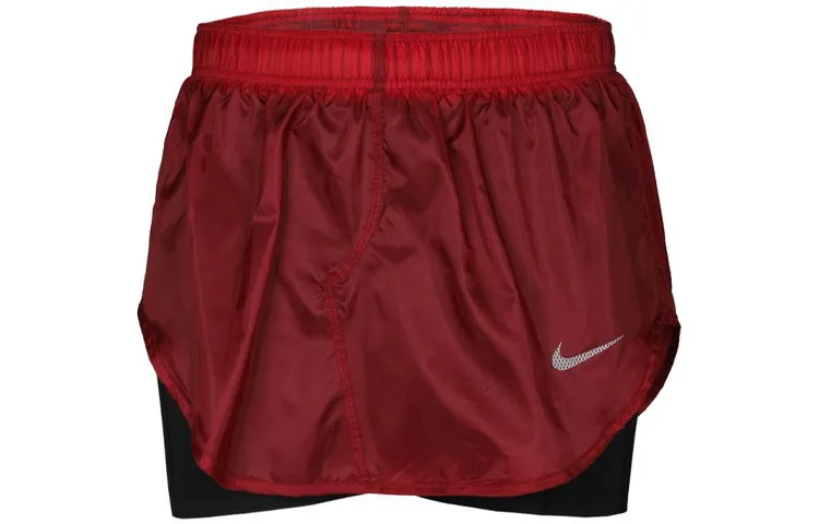 Nike Casual Short Skirts Women's Red Moderate