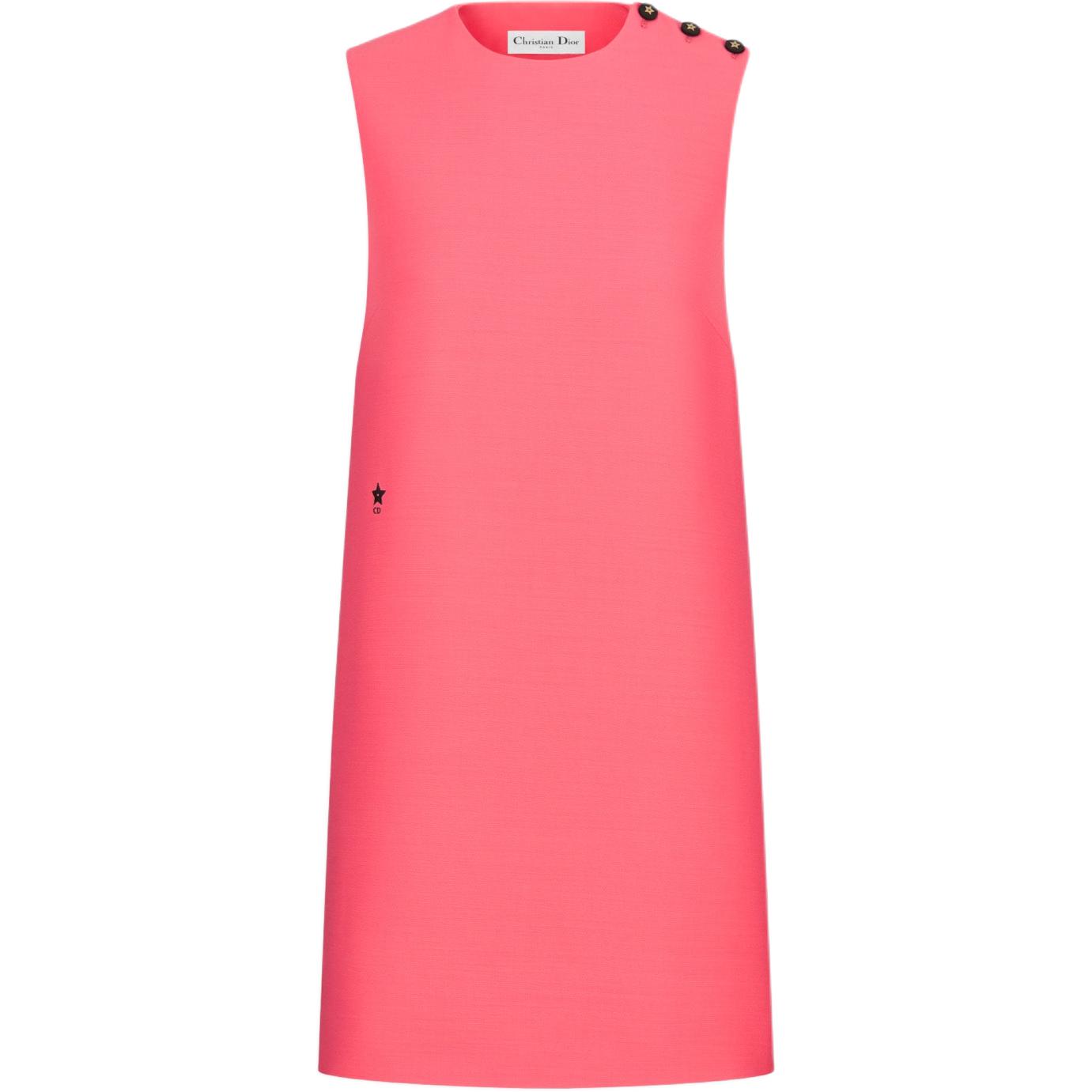 DIOR DIORIVIERA FW24 Sleeveless Dress Women's Candy Pink