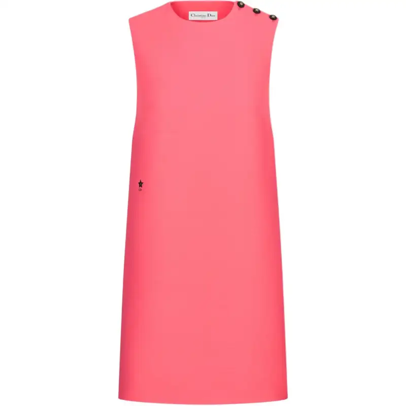 DIOR DIORIVIERA FW24 Sleeveless Dress Women's Candy Pink