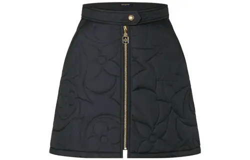 LOUIS VUITTON Casual Short Skirts Women's Black