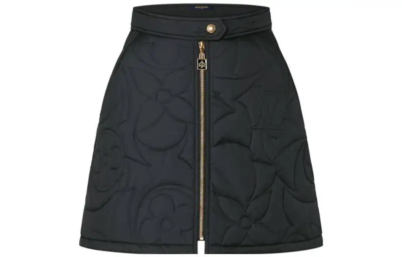 LOUIS VUITTON Casual Short Skirts Women's Black