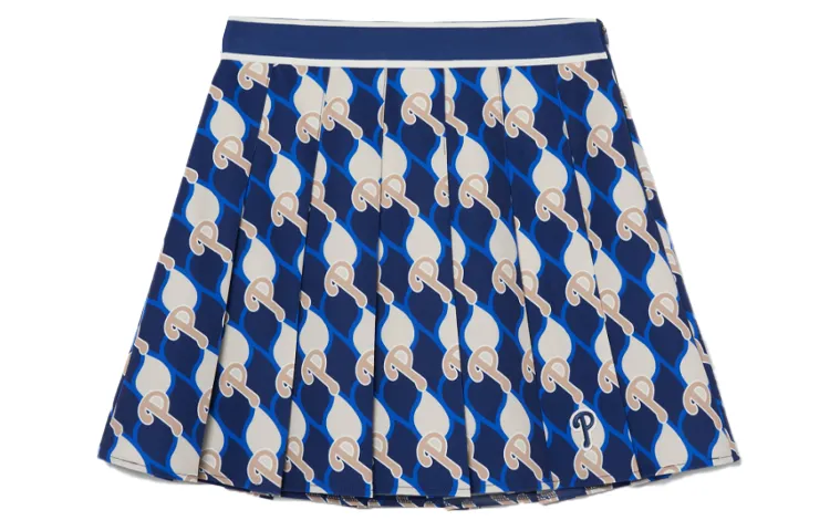 MLB Casual Short Skirts Women's Royal Blue