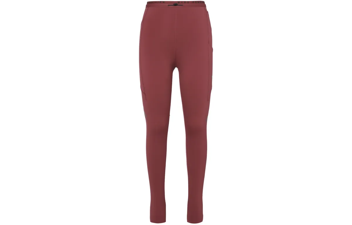 Nike Sports Pants Women's Garnet Red Moderate Tapered Pants