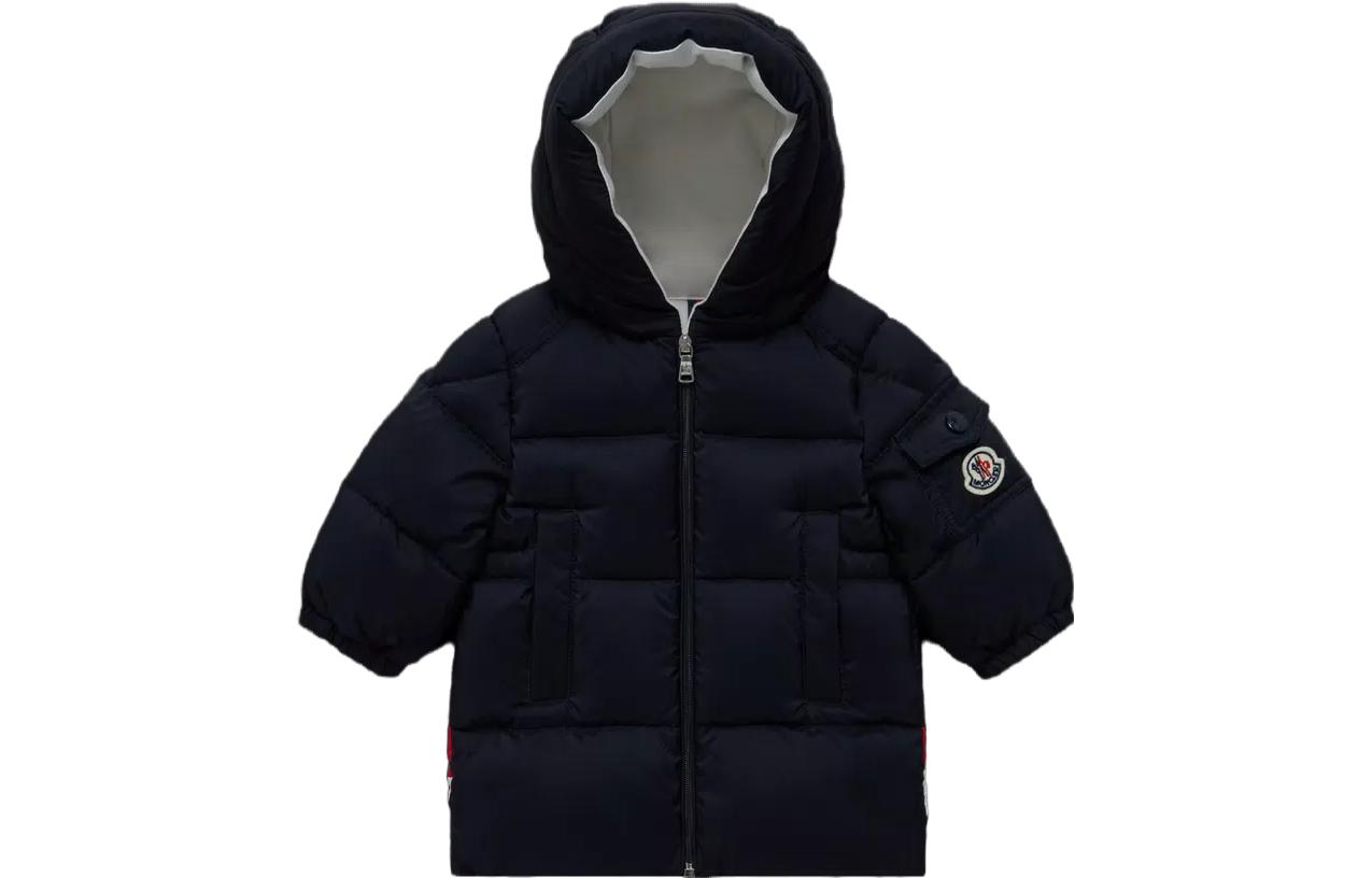 Детская куртка Moncler (темно-синяя)