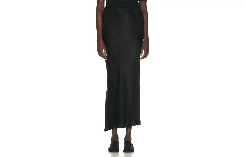 THE ROW Casual Long Skirt Women's Black