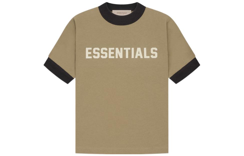 Мужская футболка Fear of God Essentials (коричневая)