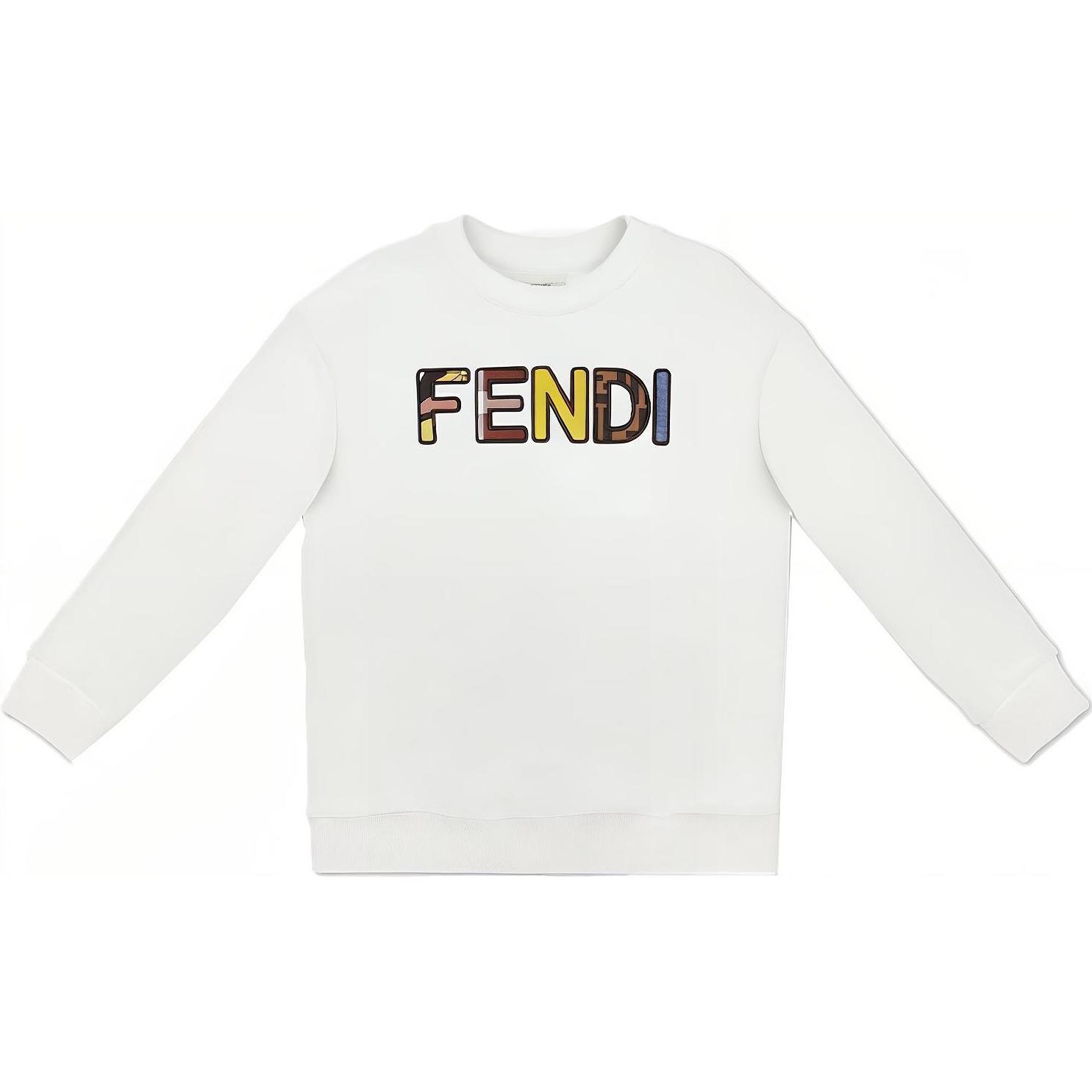 Свитшот Fendi Embroidery (белый)