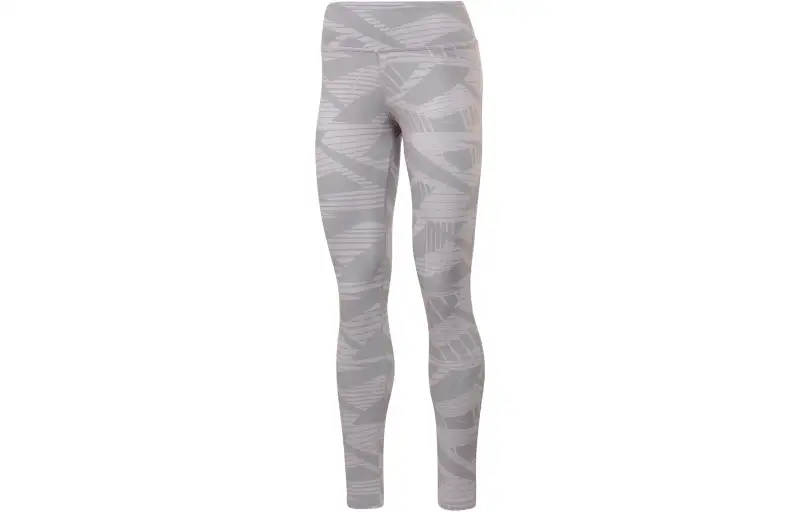 Reebok LUX BOLD 2.0 AOP Sports Pants Women's Gray
