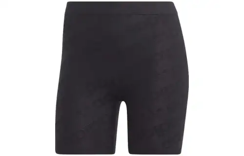 Adidas Originals Sports Shorts Women's Black Moderate Tight Pants