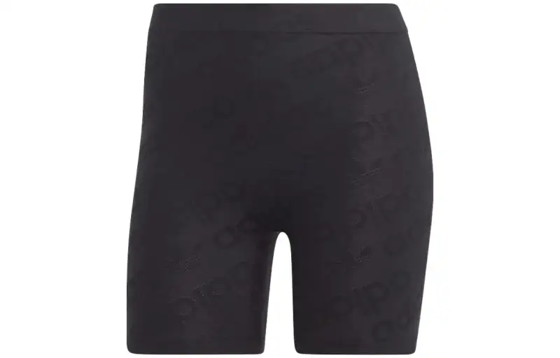 Adidas Originals Sports Shorts Women's Black Moderate Tight Pants