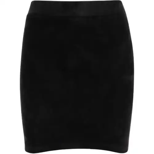 Balenciaga Leather Short Skirts Women's Black Short Other