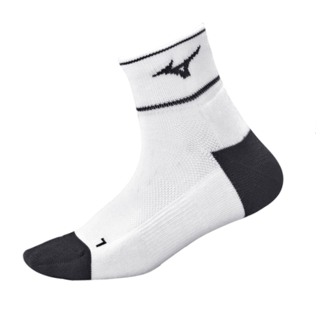 Mizuno Crew Socks Unisex 1 Pack White