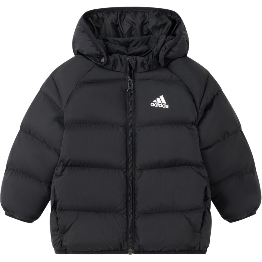 Детская куртка adidas Роглан (черная)