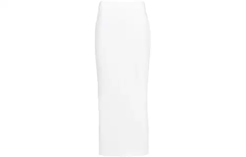 PRADA SS23 Casual Long Skirt Women's White