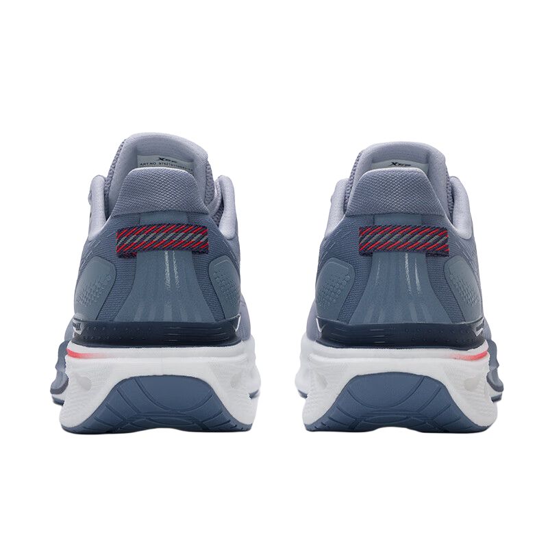 XTEP Cushioning Spin 12 Cushioning Breathable Low top Casual Running Shoes Men’s Blue Gray