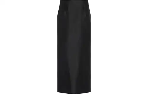 THE ROW Kanita Side Slit Midi Skirt