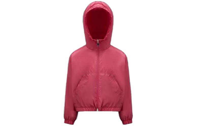 Куртка Moncler Logo (розовая)