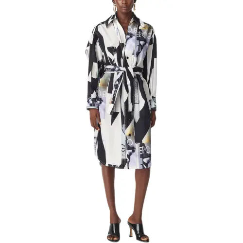 Bottega Veneta SS25 Long Sleeved Dress Women's Black